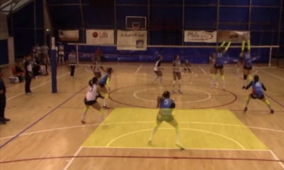 Sistema de defensa "nicolas cage" en voleibol